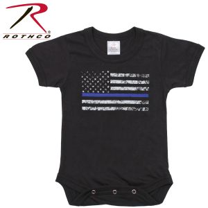 Kids/Infant- Thin Blue Line One-Piece Bodysuit